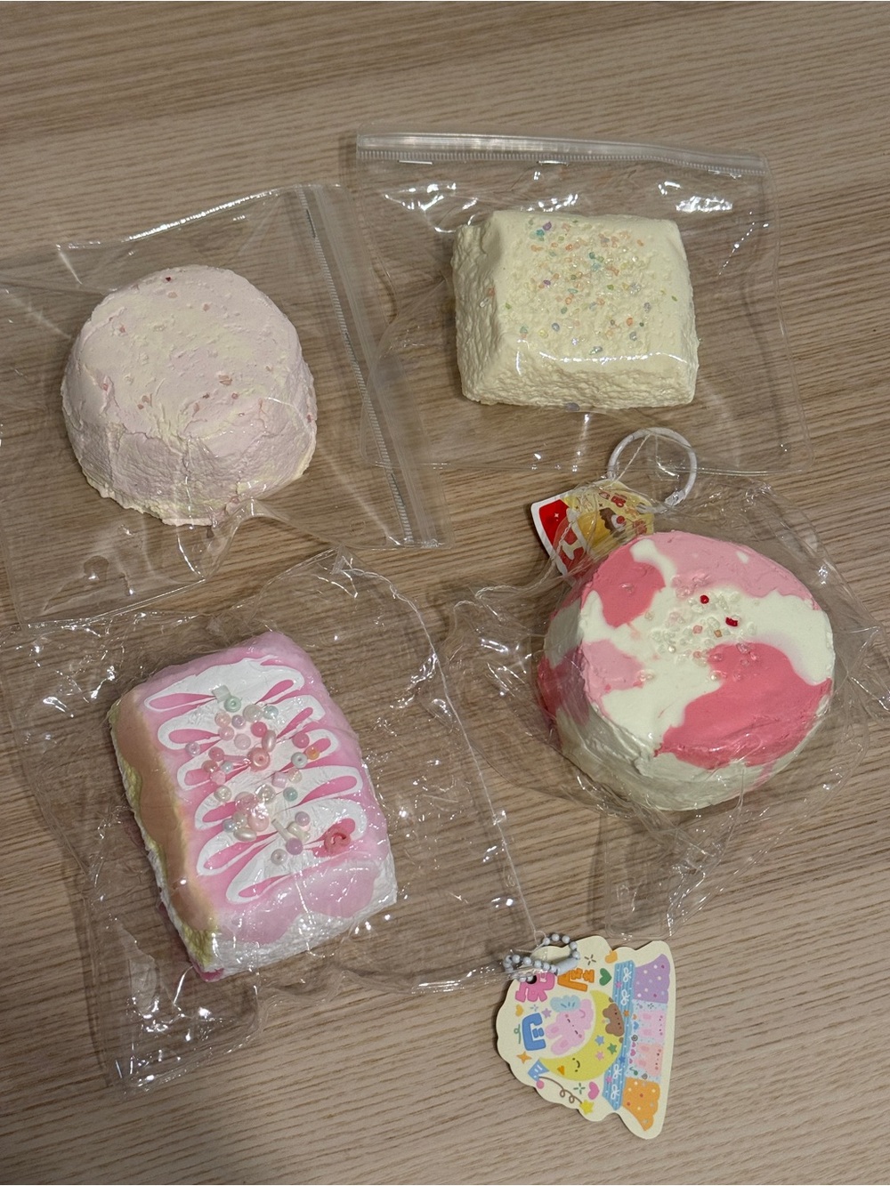 Cute Sticky Squishy Bundle – Kawaii(4 pcs)
